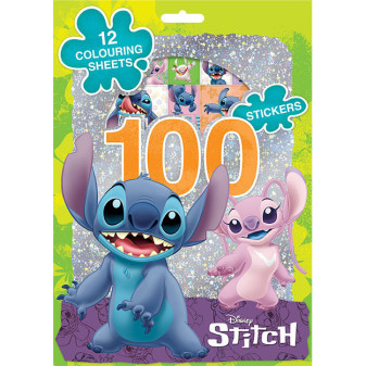 Models  -  100 samolepek s omalovánkovými listy Lilo & Stitch[%nl%] 2651-3L