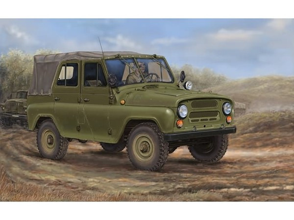 Trumpeter 02327 Soviet UAZ-469 All-Terrain Vehicle 1:35