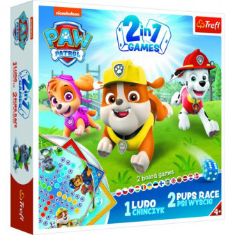 Trefl Paw Patrol Společenská hra Člověče, nezlob se Závod štěňat Tlapková patrola