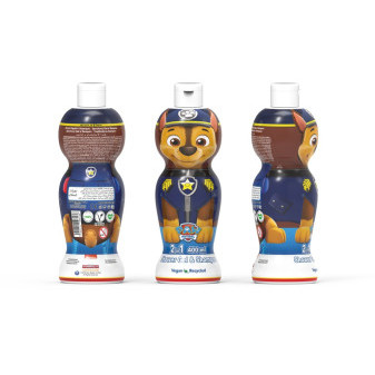 Sprchový gel a šampón 2v1 Chase 400ml Paw patrol