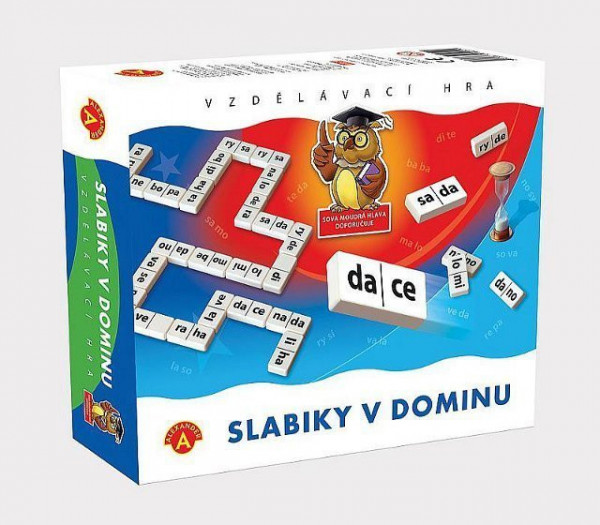 Pexi Slabiky v dominu didaktická hra