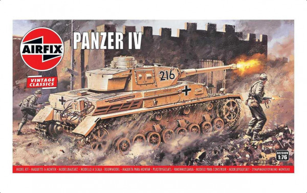 Airfix A02308 Classic Kit VINTAGE tank A02308V - Panzer IV (1:76)