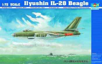 Trumpeter 01604 Ilyushin IL-28 1:72