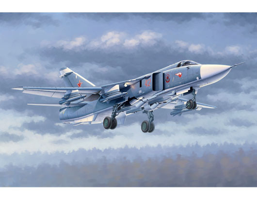 Trumpeter Model Suchoj SU-24M Fencer D 1:48