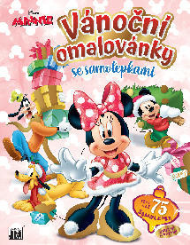 Models Omalovánky Vánoční se samolepkami Minnie