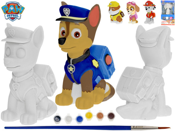 Tlapková Patrola/Paw Patrol - malování na figurku keramické 4druhy v krabičce