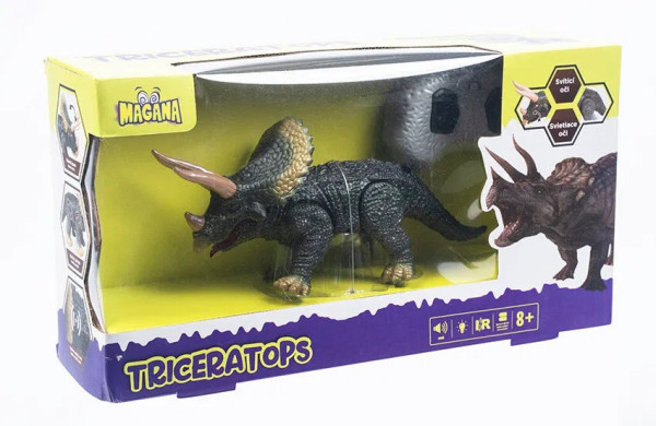 Mac Toys MAGANA RC Triceratops na dálkové ovládání