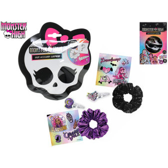 Monster High sada doplňků na vlasy v sáčku