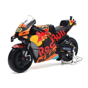 Maisto 36371-33 Motocykl, Red Bull KTM Factory Racing 2021, (33 BRAD BINDER),1:18