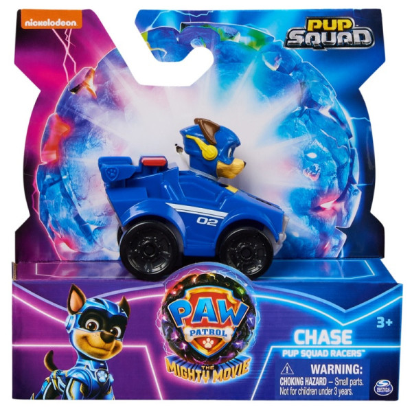 Spin Master Paw Patrol/Tlapková patrola film 2 mini autíčka s figurkou Chase