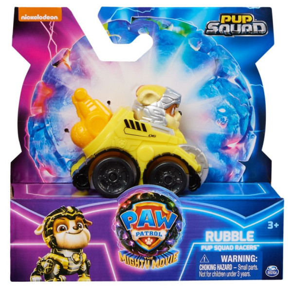 Spin Master Paw Patrol/Tlapková patrola film 2 mini autíčka s figurkou Rubble