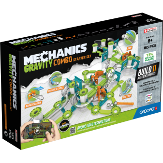 Geomag Mechanics Starter Set 153 dílků