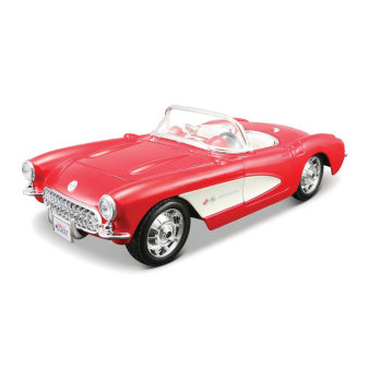 Maisto 39275 MODEL KITS Corvette 1957, model KITS 1:24 skládací model