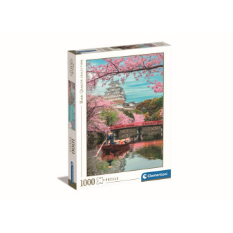 Clementoni 39819 Puzzle Hrad Himeji na jaře, 1000 dílků