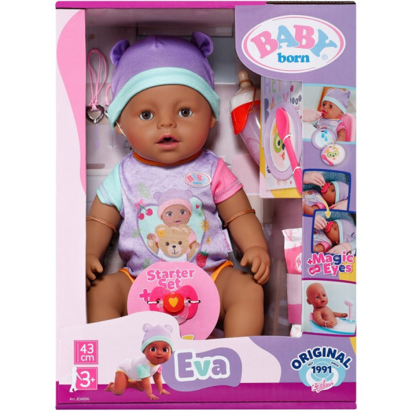 Zapf Creation Baby Born 834886  Eva, 43 cm