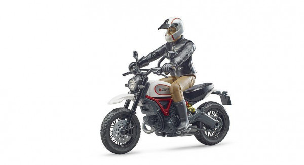 Bruder 63051 Ducati Scrambler Desert Sled s řidičem