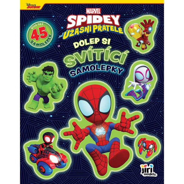 Models  - Dolep si svítící samolepky Spidey 4155-7