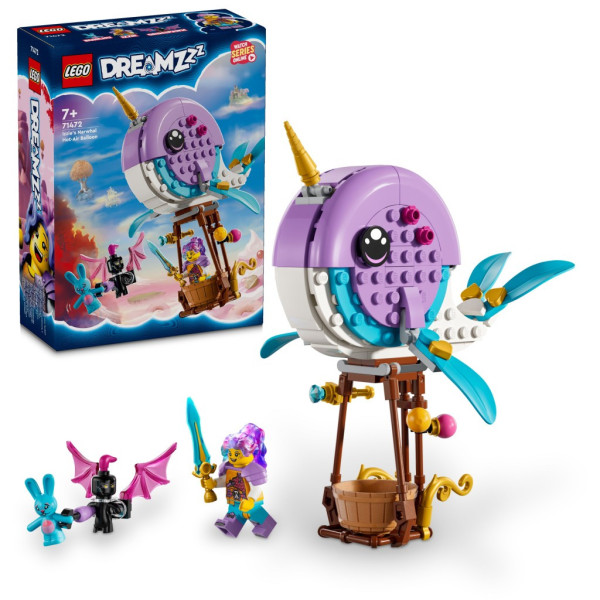 LEGO® DREAMZzz™ 71472 Izzie a její horkovzdušný balón ve tvaru narvala