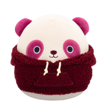 SQUISHMALLOWS Panda s kapucí - Ponder 20cm