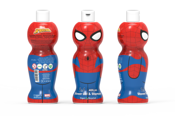 Sprchový gel a šampón 2v1 Spiderman 400ml