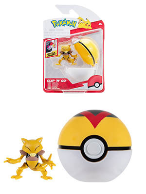 Pokémon Poké Ball Clip 'n' Go Abra + Level Ball