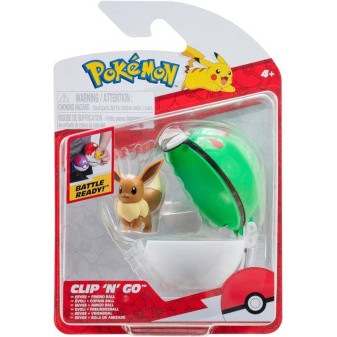 Pokémon Poké Ball Clip 'n' Eevee + Friend Ball