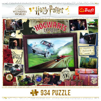 Trefl Puzzle Harry Potter Bradavický expres 934 dílků 68x48cm
