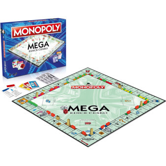Hasbro  Monopoly Mega edice Česko