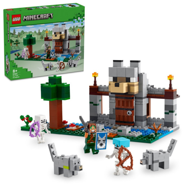 LEGO®  Minecraft® 21261 Vlčí pevnost