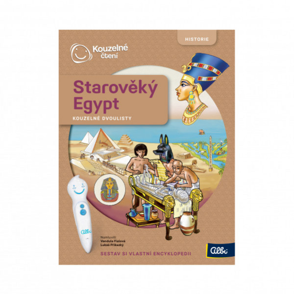 Albi Kouzelné čtení Dvoulisty Starověký Egypt