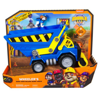 Spin Master Paw Patrol  Rubble & Crew interaktivní vozidlo se zvuky Wheeler