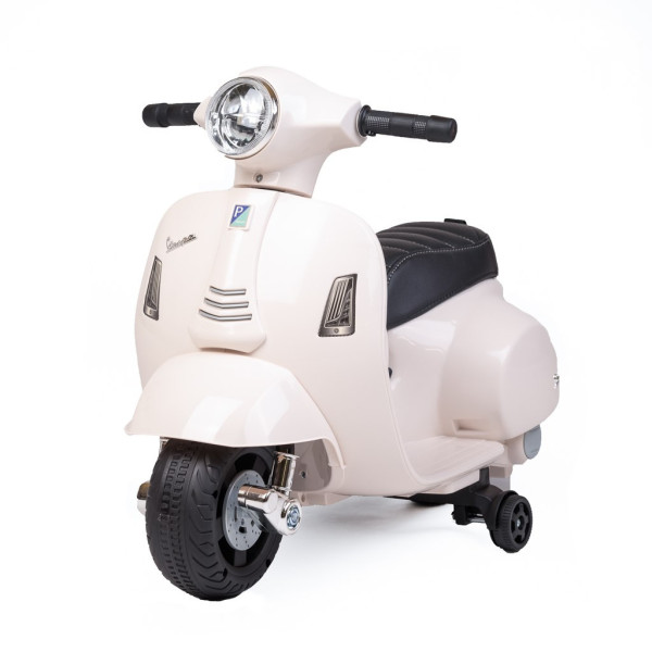 Baby Mix Dětská elektrická motorka Vespa bílá