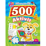 Knížka Pracovní sešit  500 aktivit - Pejsek