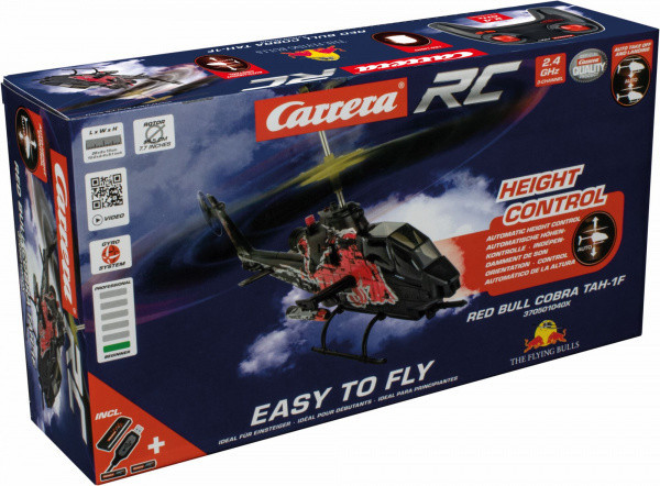 Carrera  R/C Helikoptéra Carrera 501040X Red Bull Cobra na dálkové ovládání