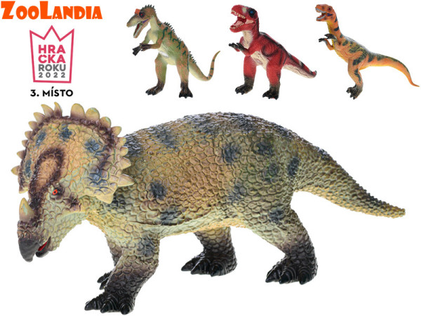 Zoolandia dinosaurus 37-40cm měkké tělo 4druhy v sáčku