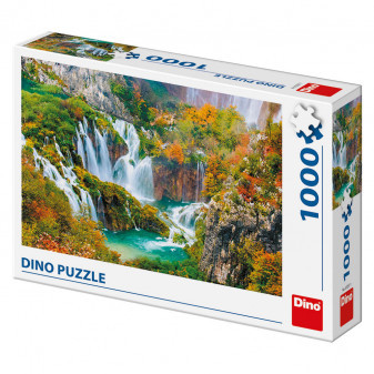 Dino puzzle Plitvická jezera 1000 dílků