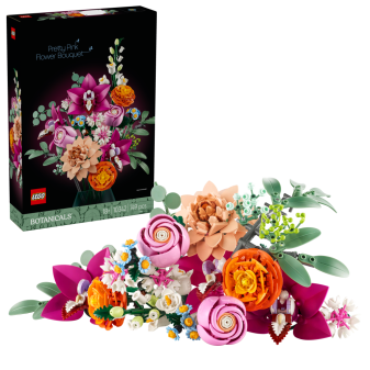 LEGO® Botanicals 10342 Krásná kytice růžových květin