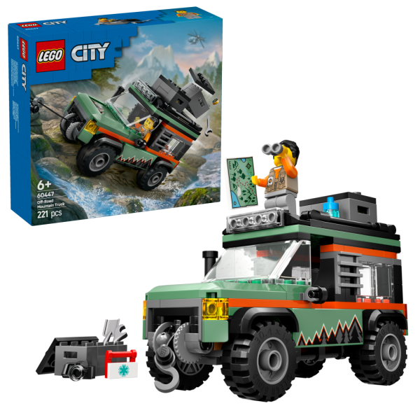 LEGO® City 60447 Terénní horské nákladní auto 4x4