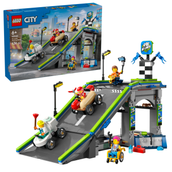 LEGO® City 60460 Tvoje pravidla: Závodní dráha s rampami