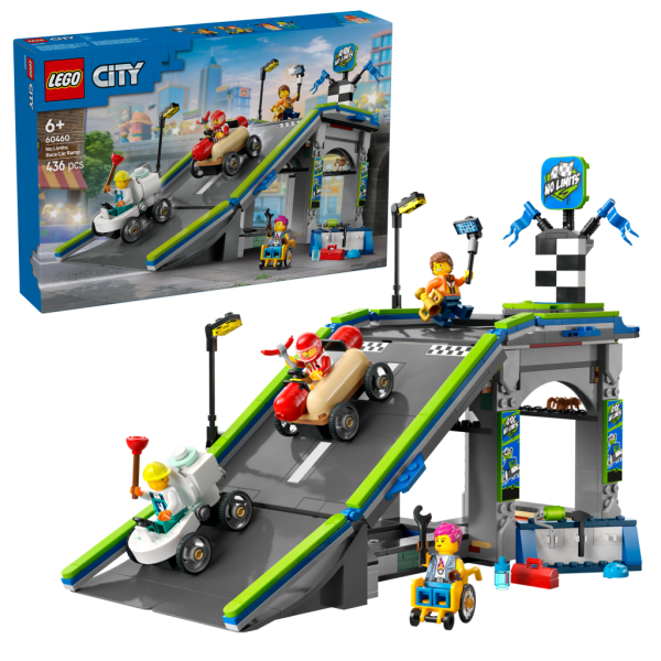 LEGO® City 60460 Tvoje pravidla: Závodní dráha s rampami