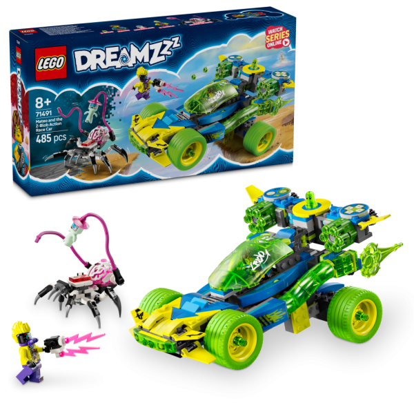 LEGO® DREAMZzz™ 71491 Mateo a akční závodní auto Z-Flek