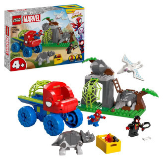 LEGO® Marvel 11199 Spidey a jeho úžasní přátelé - Spideyho tým a záchrana dinosaurů s truckem