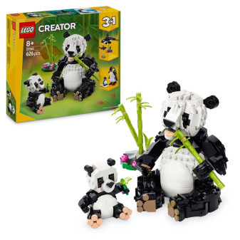 LEGO® Creator 3 v 1  31165 Divoká zvířata: Pandí rodina