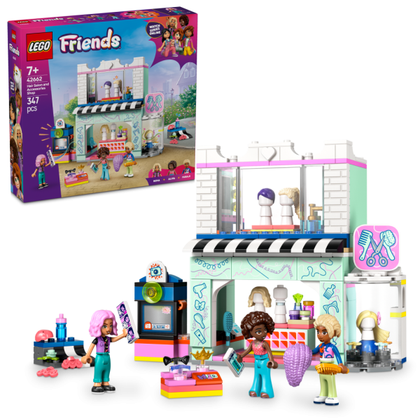 LEGO® Friends 42662 Kadeřnictví a obchod s doplňky