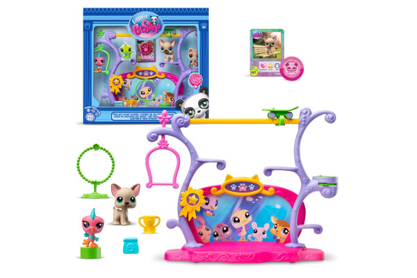 Littlest Pet Shop herní sada Zvířátka mají talent 5585