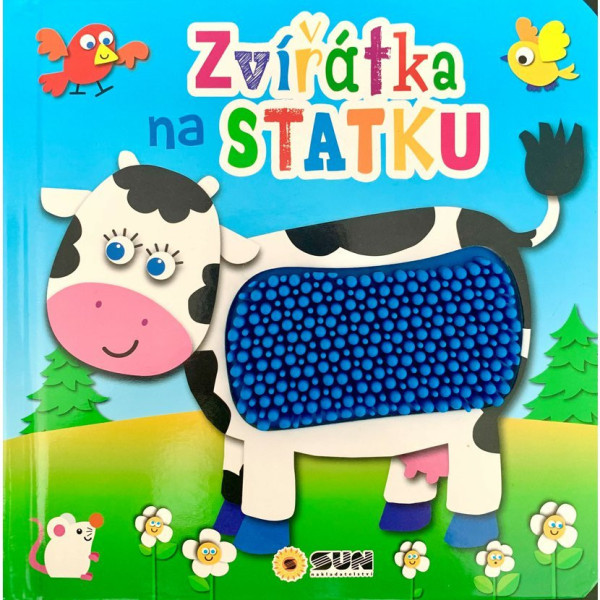 ZVÍŘÁTKA NA STATKU - Leporelo s hmatovými prvky