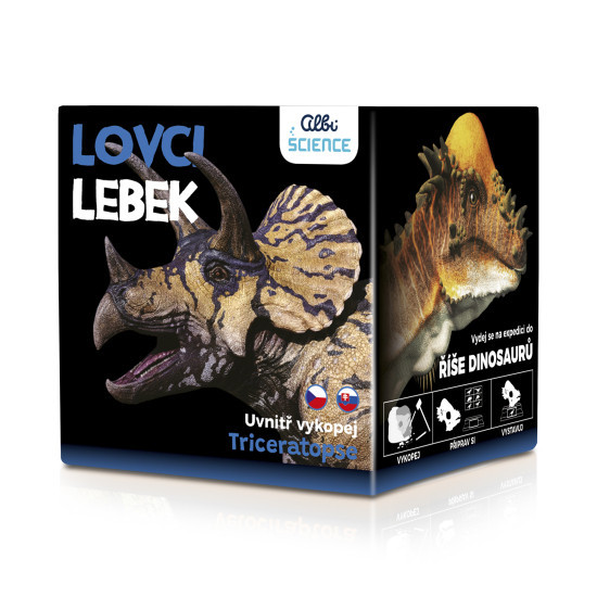 Albi  Lovci lebek Triceratops  AMR