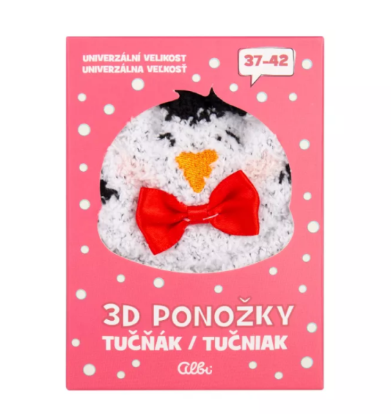 Albi 3D ponožky - Tučňák ZVP