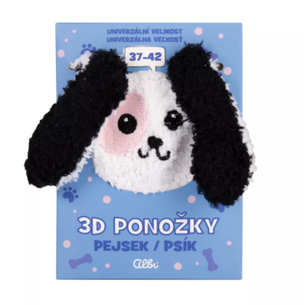 Albi 3D ponožky - Pejsek ZVP