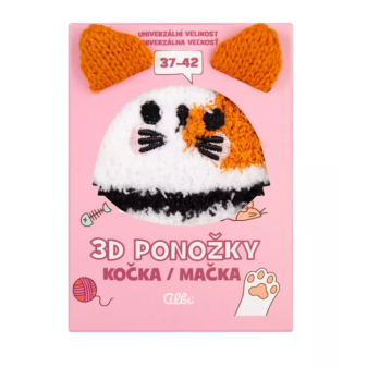 Albi 3D ponožky - Kočka ZVP